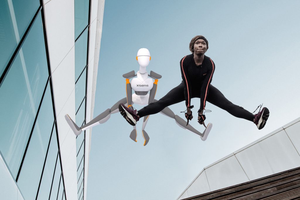 Xsens motion capture gebruikt voor realistische 3D avatars